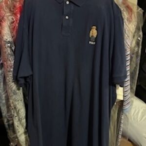 Polo by Ralph Lauren Men's Deep Blue Polo Shirt